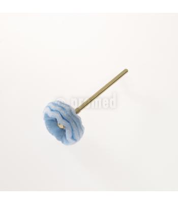 Полировальная насадка мягкая, текстиль, бело-голубая, Promed, Art. 198572